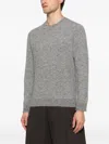 Mc2 Saint Barth Regent Crew-neck Sweater In Gray