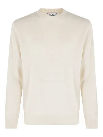 Mc2 Saint Barth Regent Crew-neck Sweater In Neutral