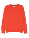 Mc2 Saint Barth Regent Crew-neck Sweater In Orange