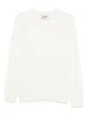 Mc2 Saint Barth Regent Crew-neck Sweater In White