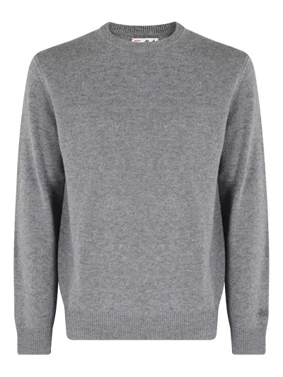 Mc2 Saint Barth Regent Crewneck Sweater In Gray