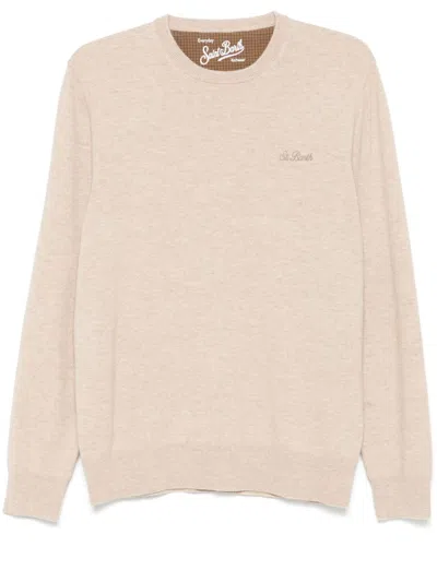 Mc2 Saint Barth Regent Sweater In Neutrals