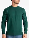 Mc2 Saint Barth Ribbed Crew Neck Long Sleeve Sweater In Multi