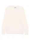 Mc2 Saint Barth Regent Wool Sweater In Neutral