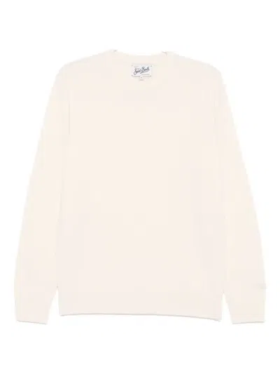 Mc2 Saint Barth Regent Wool Sweater In Neutral