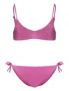 Mc2 Saint Barth Rhinestone-embellished Bikini In Pink