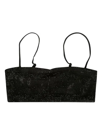MC2 SAINT BARTH RHINESTONE-EMBELLISHED BIKINI TOP