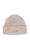 Mc2 Saint Barth Ribbed-knit Beanie In Pink