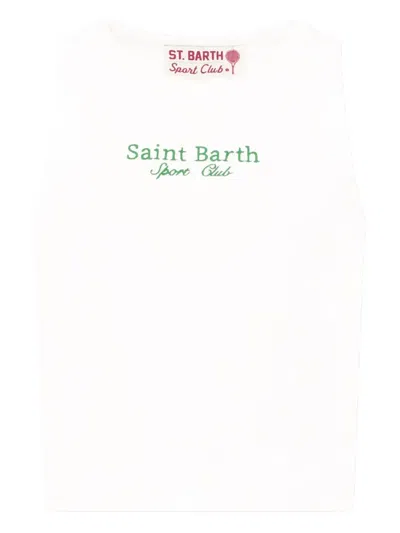 Mc2 Saint Barth Kids' Ribbed-knit Tank Top