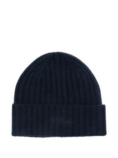 MC2 SAINT BARTH MC2 SAINT BARTH RIBBED KNIT WENGEN CASHMERE BEANIE