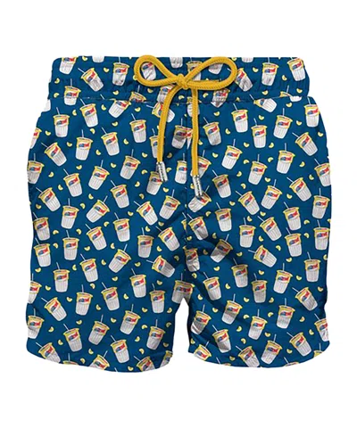 Mc2 Saint Barth Rope Swimming Trunks In Blue