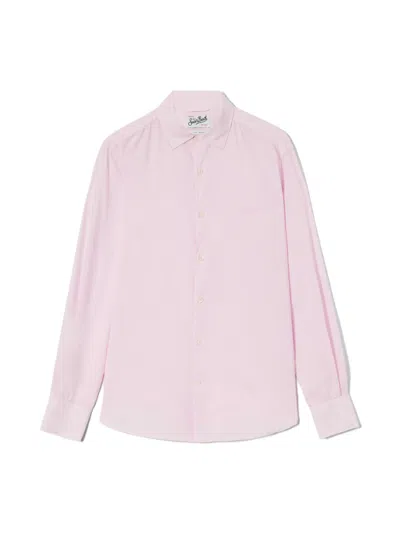 Mc2 Saint Barth Rosa Voile Cotton Casual Shirt In Multi