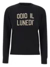 Mc2 Saint Barth Round-neck Sweater In Black