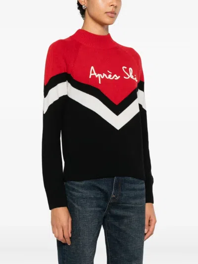 Mc2 Saint Barth Round-neck Sweater In Black