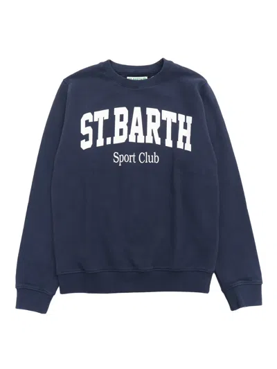 Mc2 Saint Barth Kids' Round-neck Sweatshirt In Multicolor