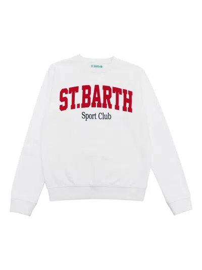 Mc2 Saint Barth Kids' Round-neck Sweatshirt In Multicolor