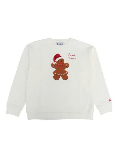 Mc2 Saint Barth Kids' Roundneck Sweatshirt In Multicolor