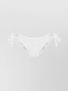 Mc2 Saint Barth Ruffle Tie Side Bottom With Eyelet Detailing