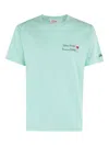 Mc2 Saint Barth X Portofino Dry Gin Embroidered T-shirt In Green