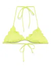 Mc2 Saint Barth Sagittarius Bikini Top In Green