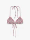 Mc2 Saint Barth Sagittarius Bikini Top With Betsy Ann 21 Print