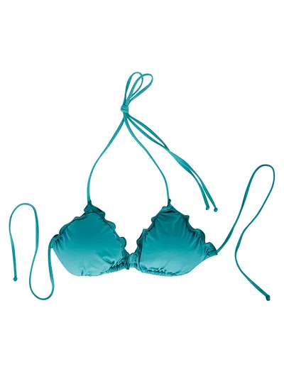 Mc2 Saint Barth Sagittarius Bikini Top In Blue