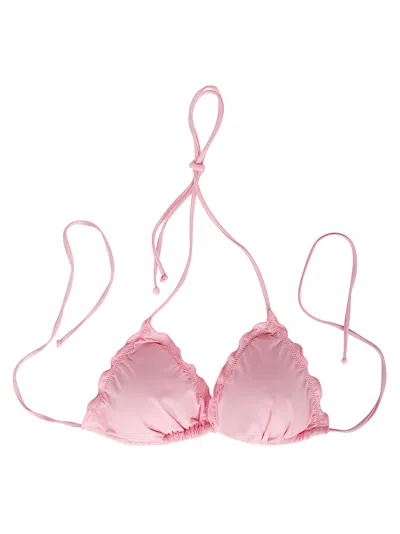 Mc2 Saint Barth Sagittarius Bikini Top In Pink