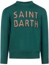 Mc2 Saint Barth Saint Barth-motif Sweater In Green