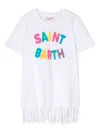 Mc2 Saint Barth Kids' Logo-patch Cotton T-shirt In Multicolor