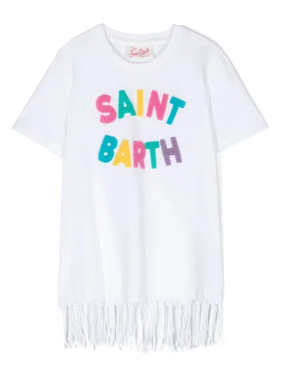 Mc2 Saint Barth Kids' Saint Barth T-shirts And Polos White