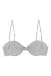 Mc2 Saint Barth Salina Lurex Bralette Bikini Top
