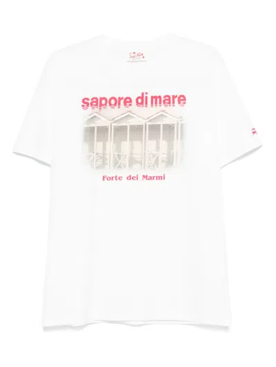 Mc2 Saint Barth Sapori Di Mare T-shirt In White