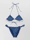Mc2 Saint Barth Sarius Bikini Swimsuit In Blue