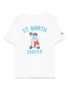 Mc2 Saint Barth Scooter Dog T-shirt In White