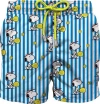 Mc2 Saint Barth Patterned Swim Shorts In Blue