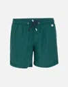 Mc2 Saint Barth Ultralight Swim Short Pantone In Green