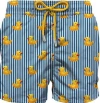 Mc2 Saint Barth Ducky Stripes Sea Clothing In Blue