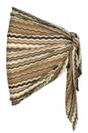 Mc2 Saint Barth Sea Clothing Brown/beige In Brown