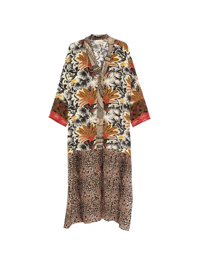 Mc2 Saint Barth Sereia Mini Dress In Brown