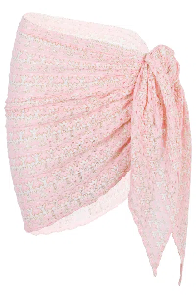 Mc2 Saint Barth Sery Short Sarong Rachel Flower