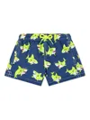 Mc2 Saint Barth Jean Lighting Swim Shorts In Blue