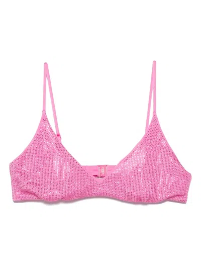 Mc2 Saint Barth Shiny Bikini Top