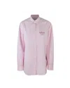 Mc2 Saint Barth Brigitte Snoopy-print Striped Shirt