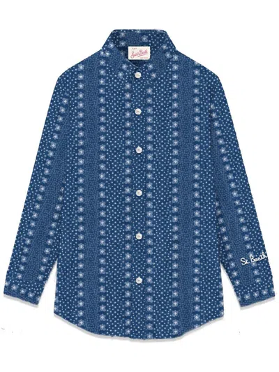 Mc2 Saint Barth Shirt In Blue