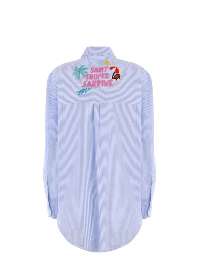 Mc2 Saint Barth Shirt In Blue