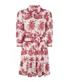 Mc2 Saint Barth Daisi Short Dress With D Belt By  In Multi