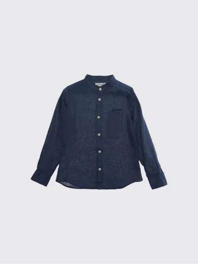 Mc2 Saint Barth Shirt Kids Color Blue
