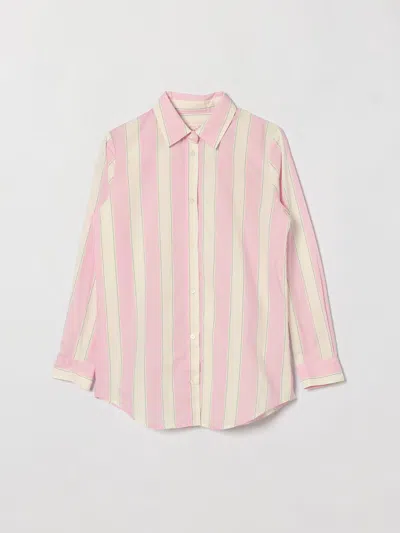 Mc2 Saint Barth Shirt Kids In Pink