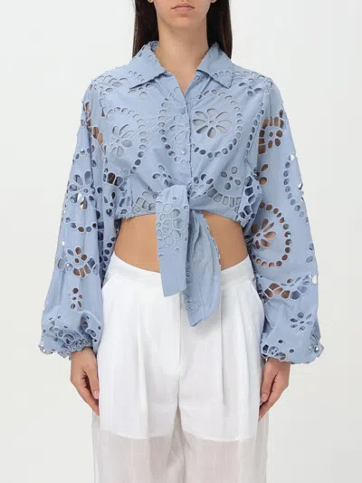 Mc2 Saint Barth Shirts In Gnawed Blue