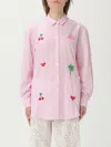 Mc2 Saint Barth Camicia  Donna Colore Fantasia In Pink